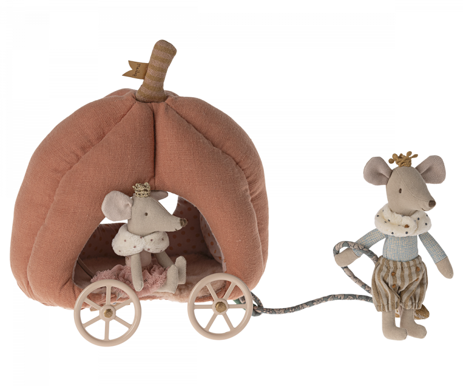 Pumpkin Carriage - Maileg Mouse