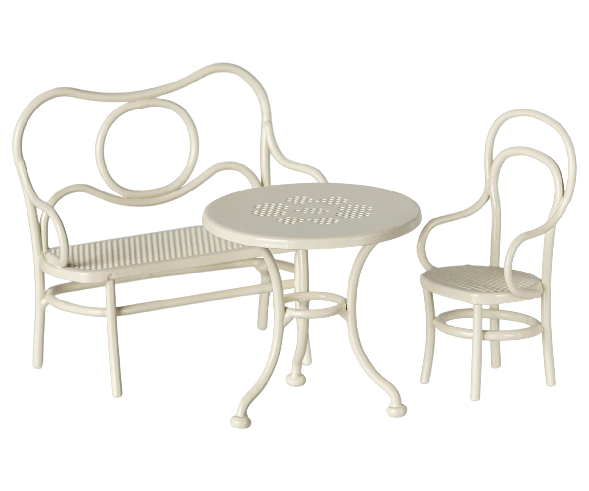 Café Set, Mouse- Off White