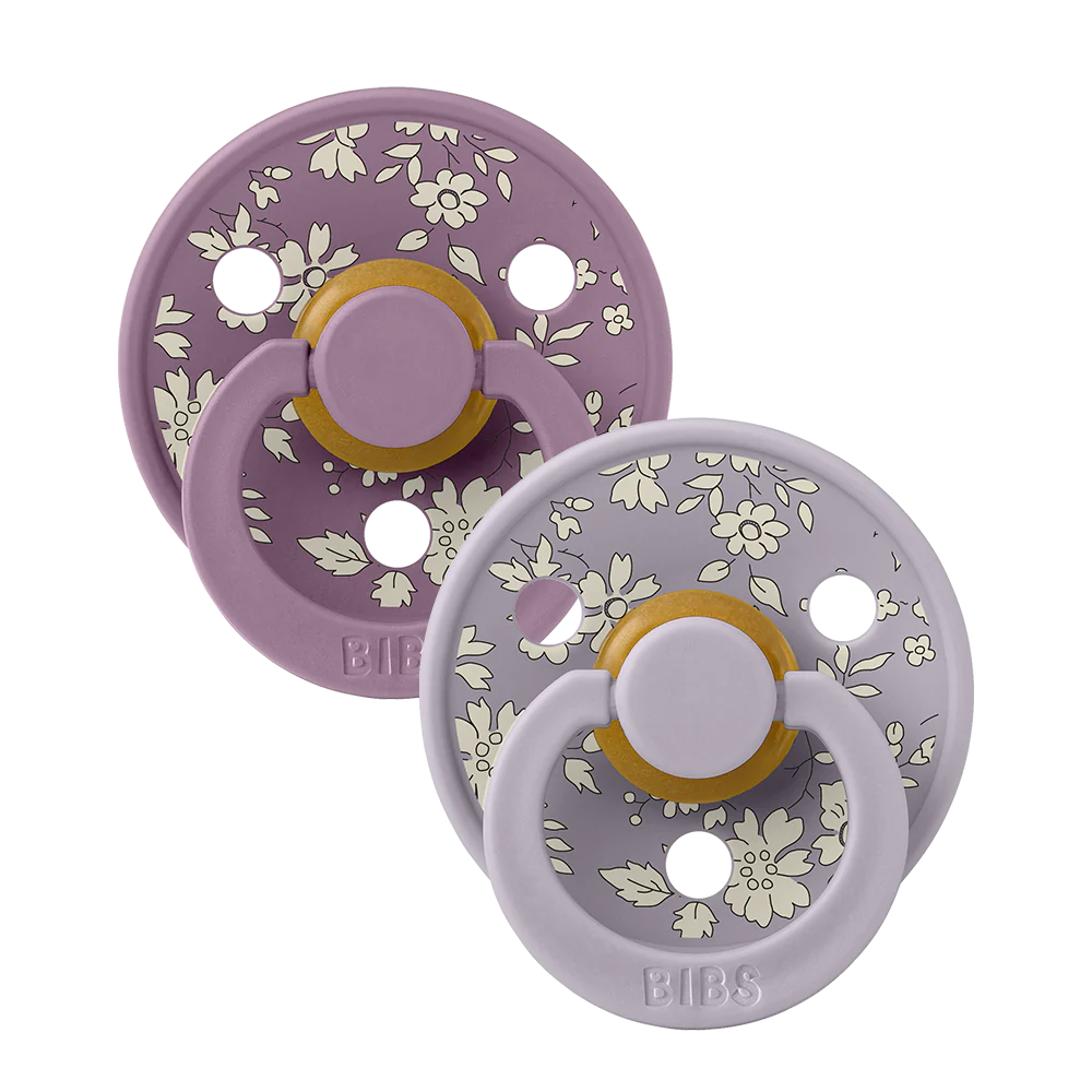 BIBS x Liberty Natural Rubber Latex Pacifers 2 Pk
