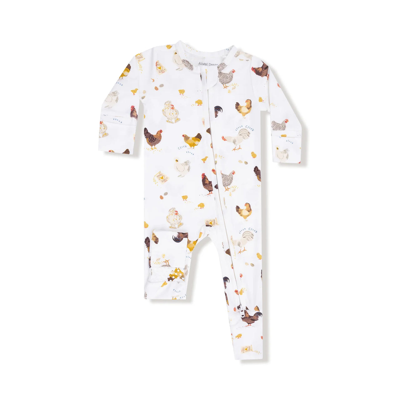 Zipper Footie- Collector Chickens
