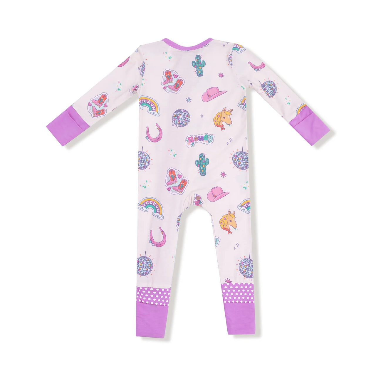 Zipper Romper- Disco Cowgirl