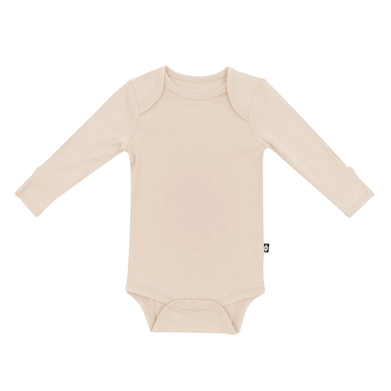 Long Sleeve Bodysuit- Bisque