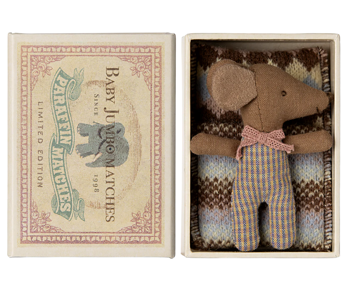 Sleepy Wakey, Baby Mouse - Rose S24