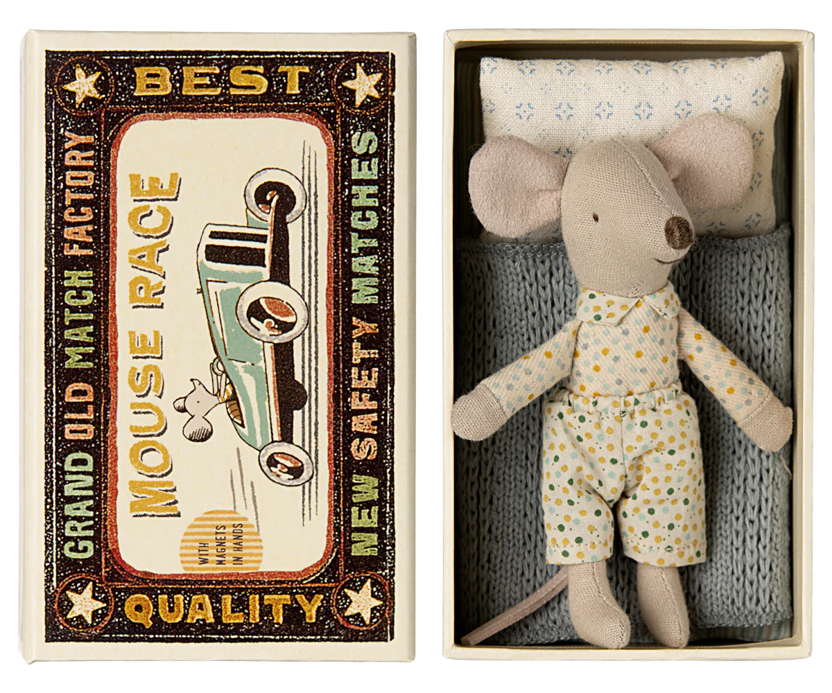 Little Brother Mouse in Matchbox - S24