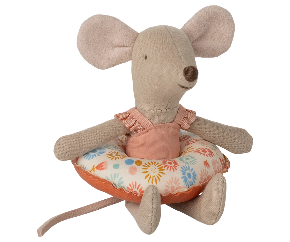 Beach Mouse and Float Set, Little Sister- Flower