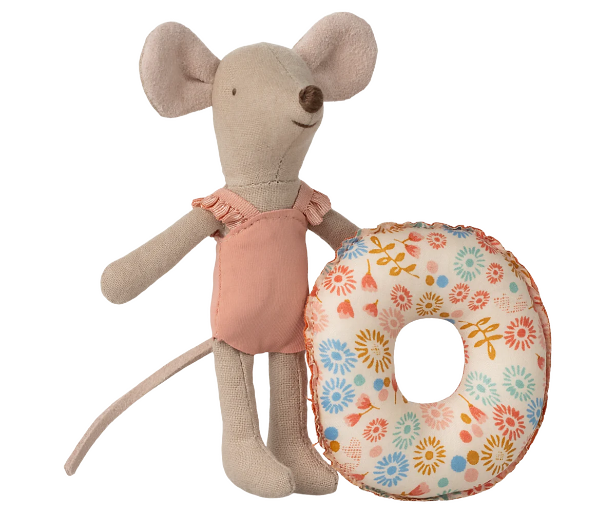 Beach Mouse and Float Set, Little Sister- Flower