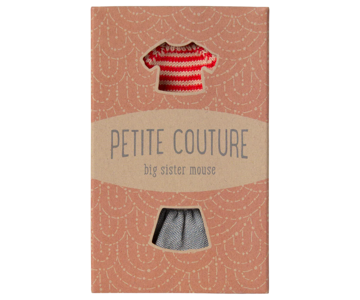 Knitted Sweater and Skirt, Big Sister