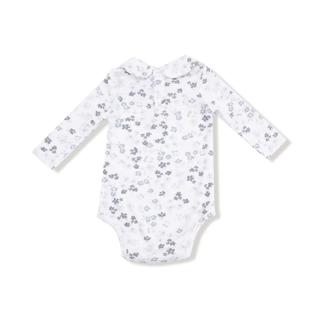 Caroline's Calico Peter Pan Collar Bodysuit