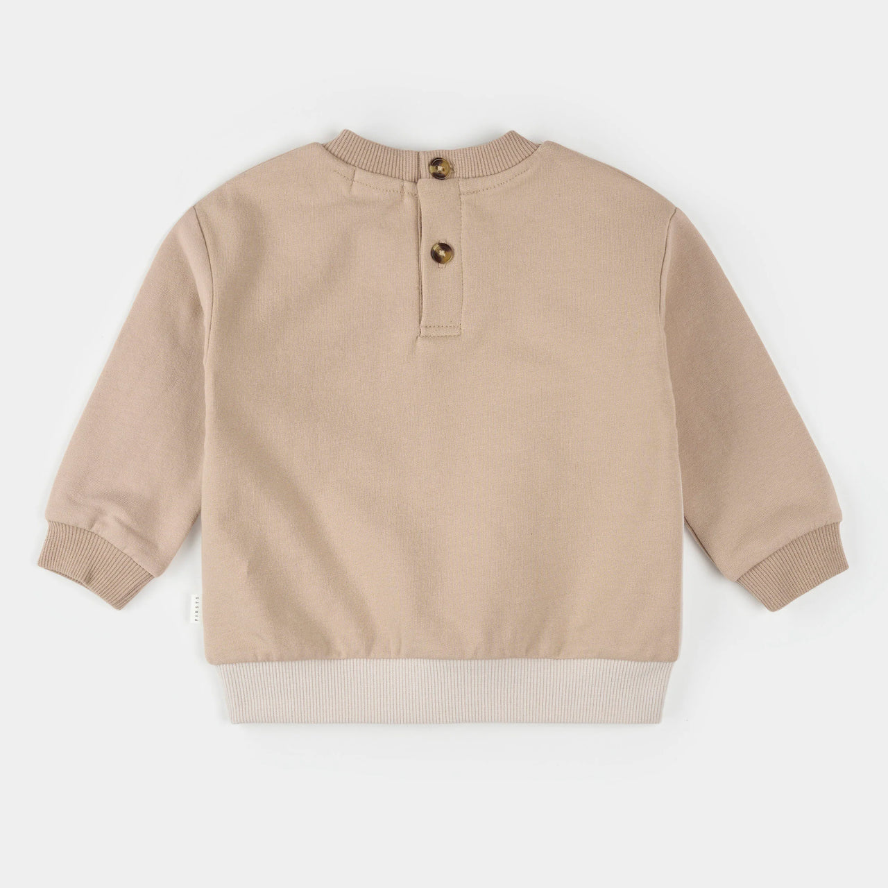 Light Taupe Color Block Top & Bottom Set