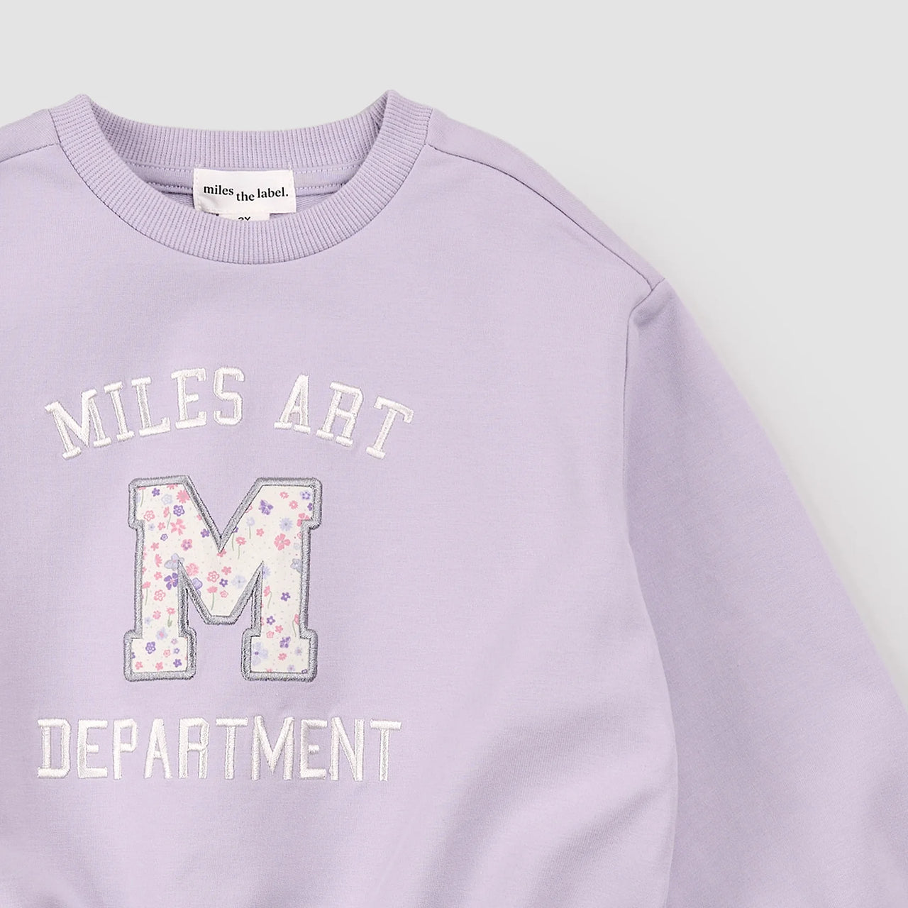 Miles Art Dept. Embroidered Thistle Sweatshirt