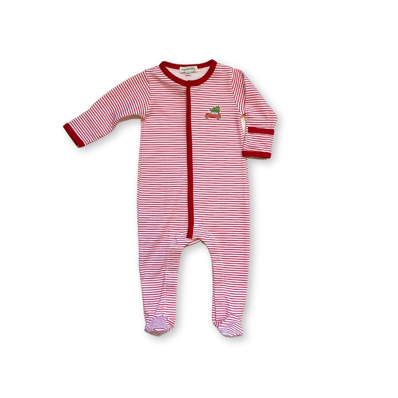 The Perfect Tree Embroidered Footie