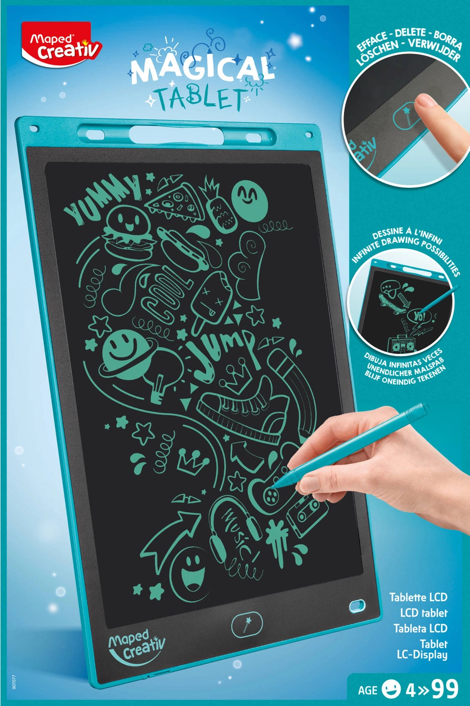 Creativ Xl Magical Drawing Tablet 2 Piece Kit