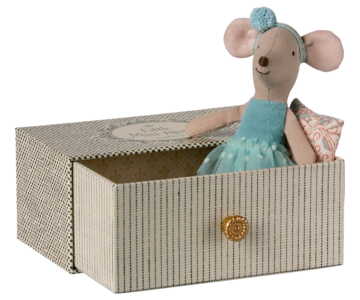 Dance Mouse in Daybed - Little Sister - Maileg