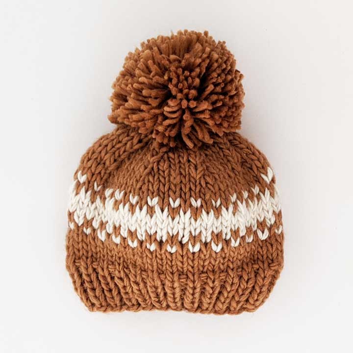 Rebel Pecan Knit Beanie