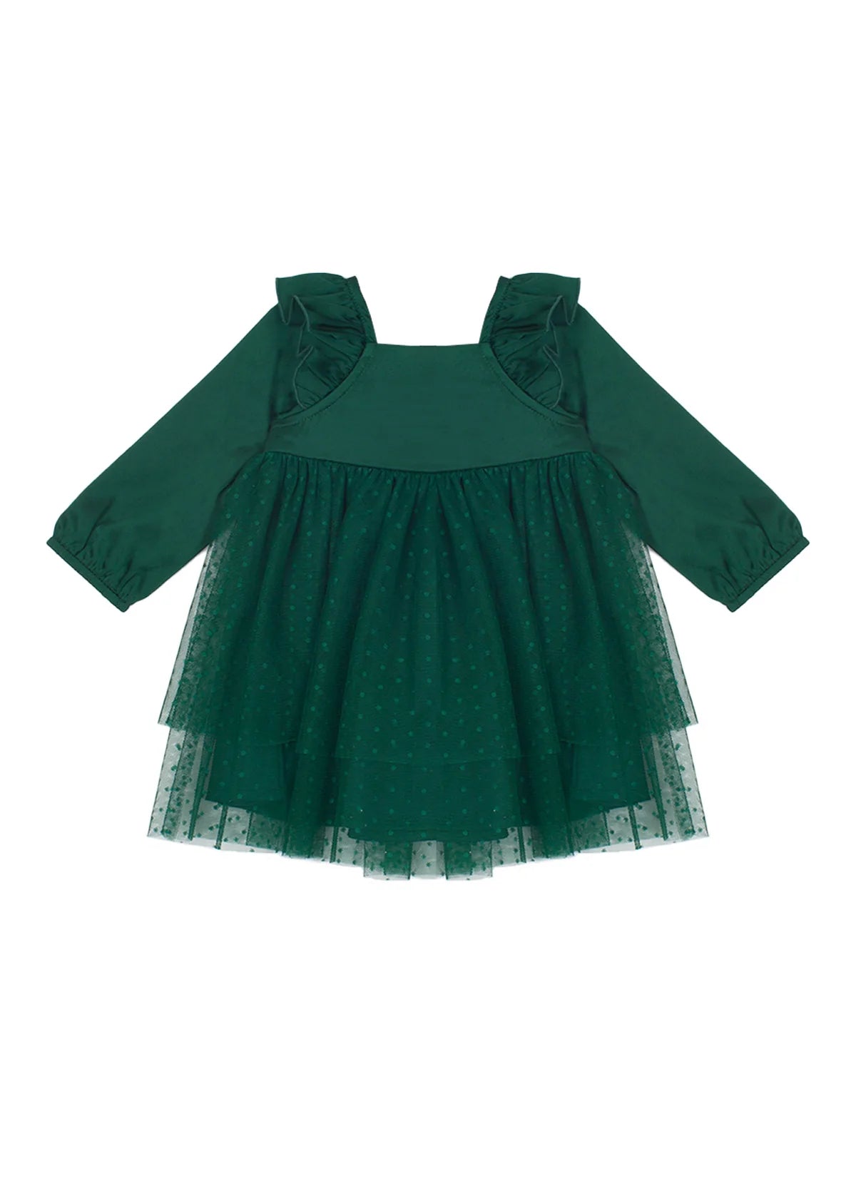 Mistletoe Emerald Dress