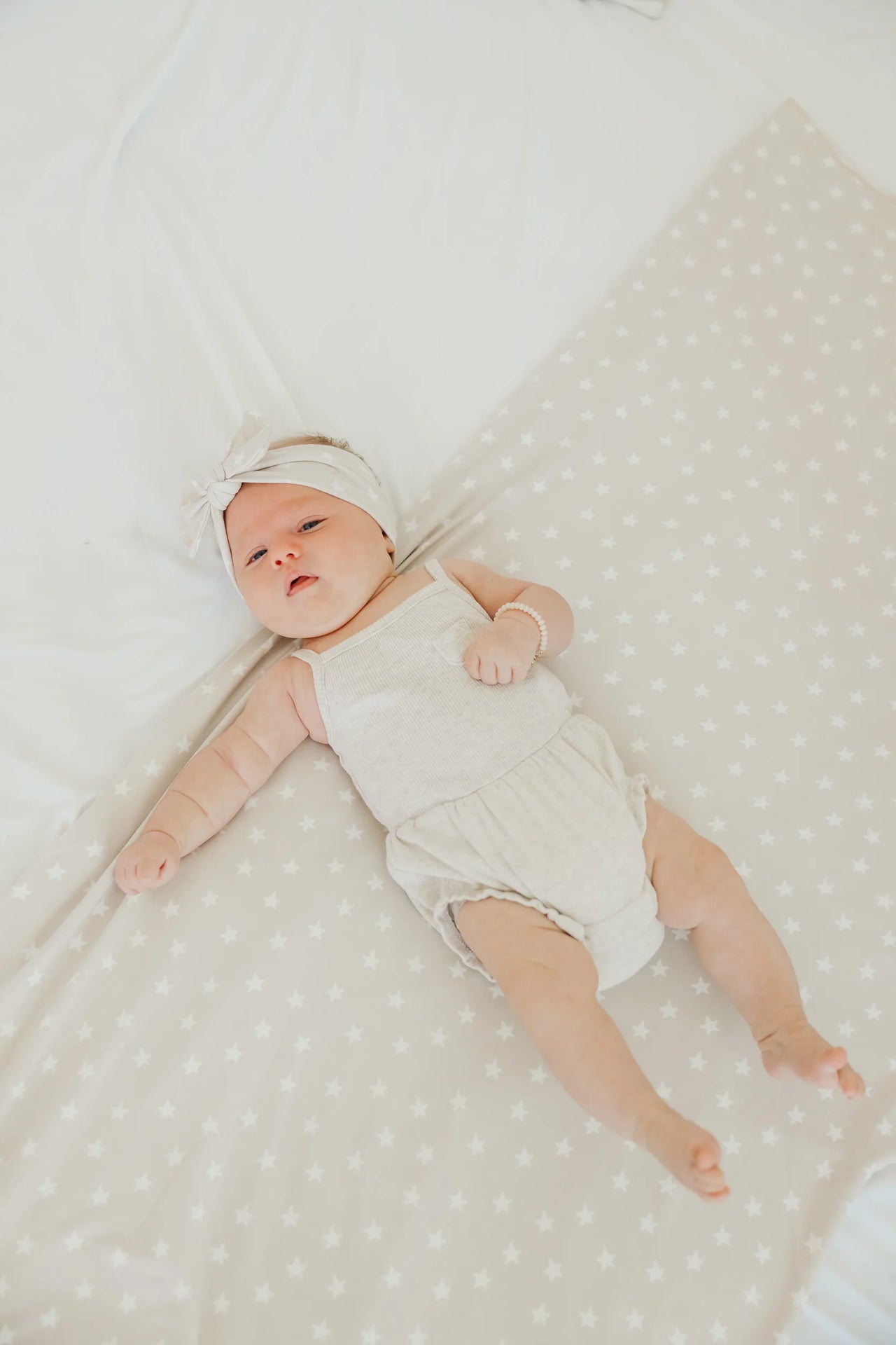 Knit Swaddle Blanket- Twinkle