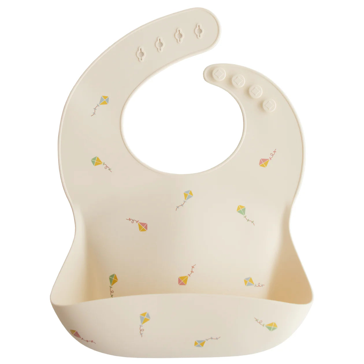 Silicone Bib by Mushie - Kites