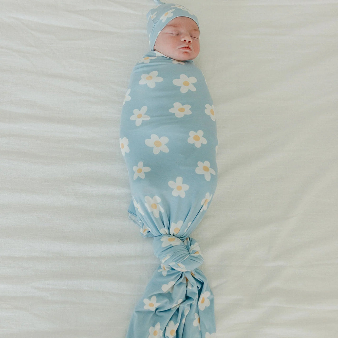 Knit Swaddle Blanket- Della