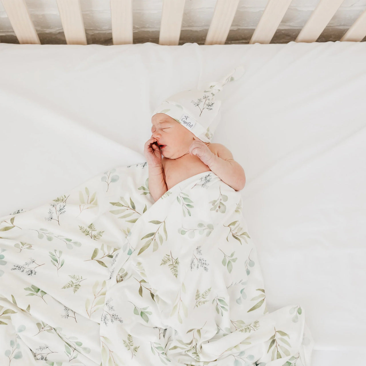 Knit Swaddle Blanket- Haven
