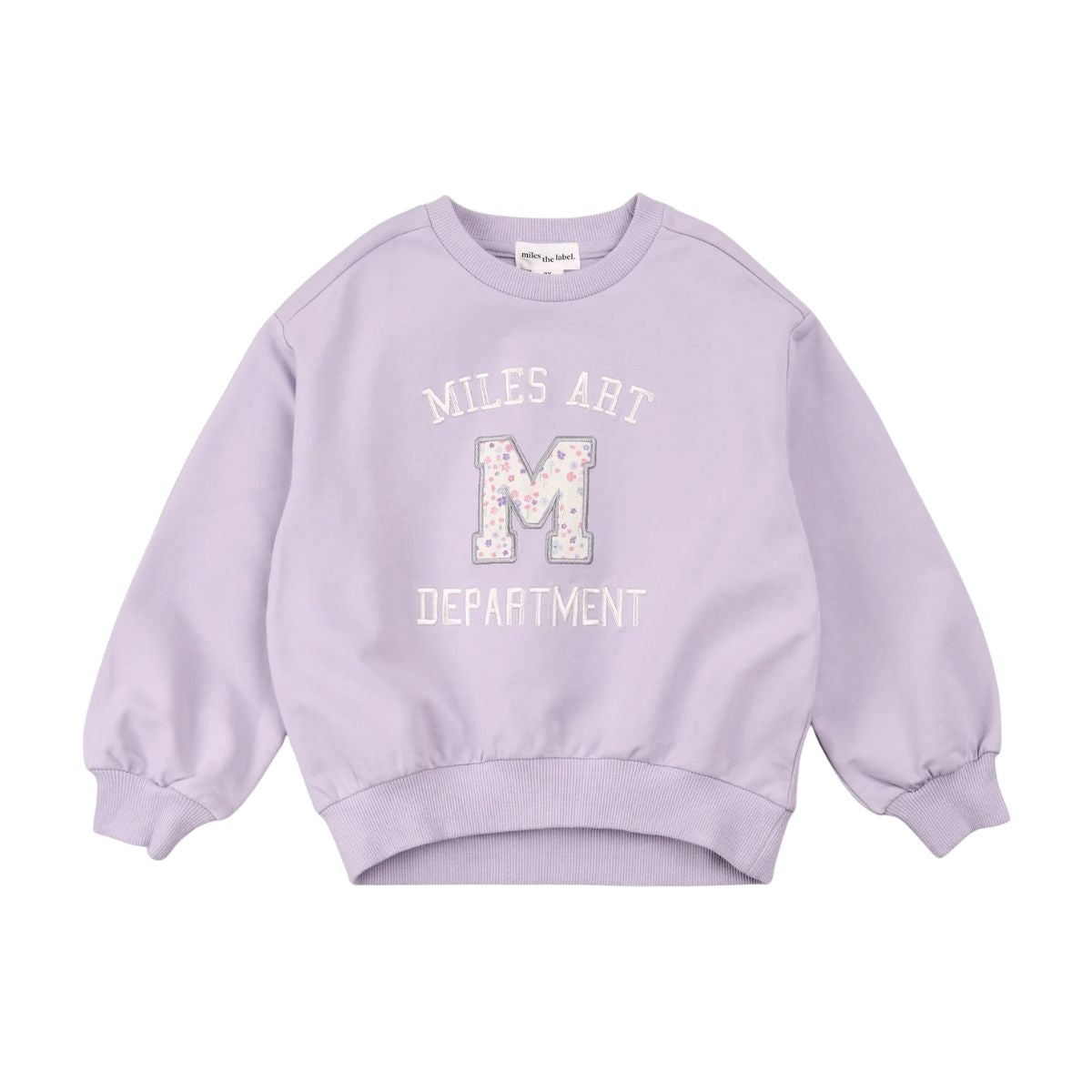 Miles Art Dept. Embroidered Thistle Sweatshirt