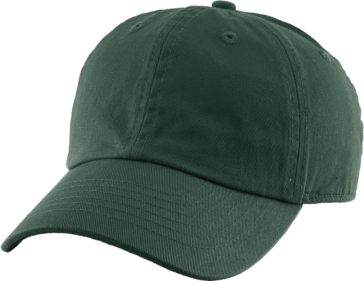 Custom Embroidered Kids Baseball Cap- Hunter Green