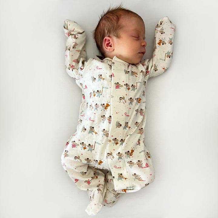 Of Mice & Band Organic Cotton Magnetic Footie