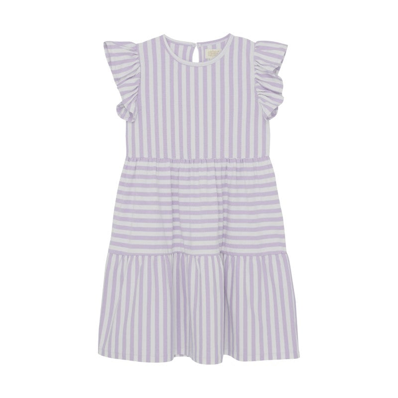 Orchid Petal Striped Dress