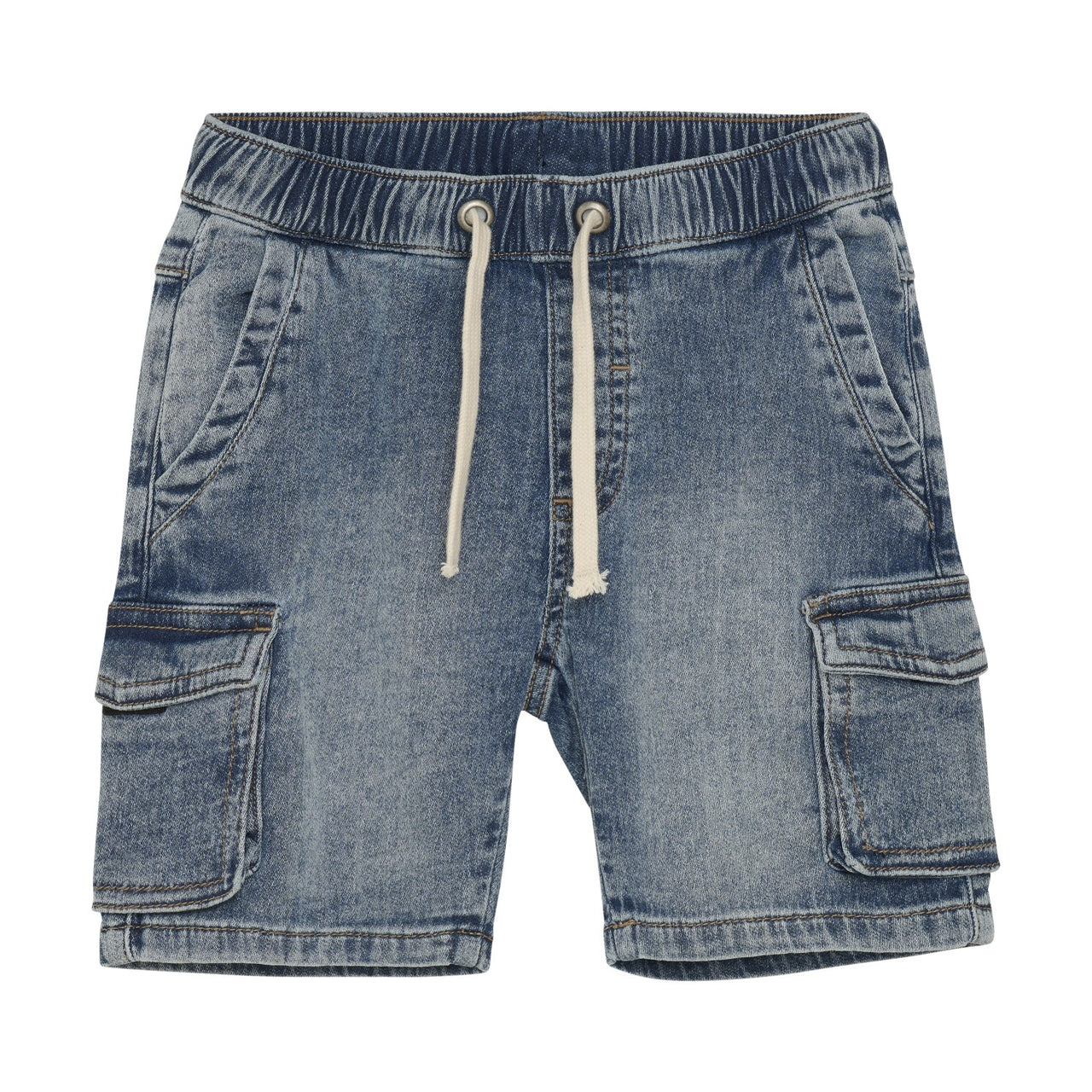 Denim Sweat Shorts