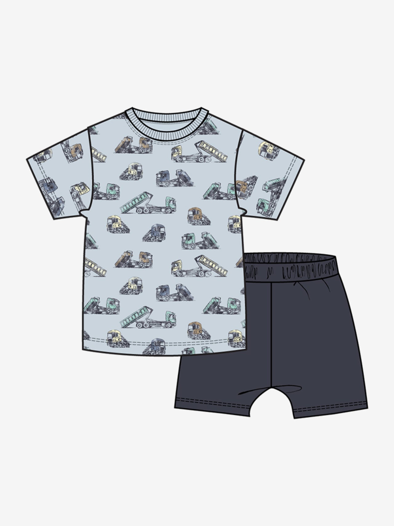 Skyway Tee + Short Set