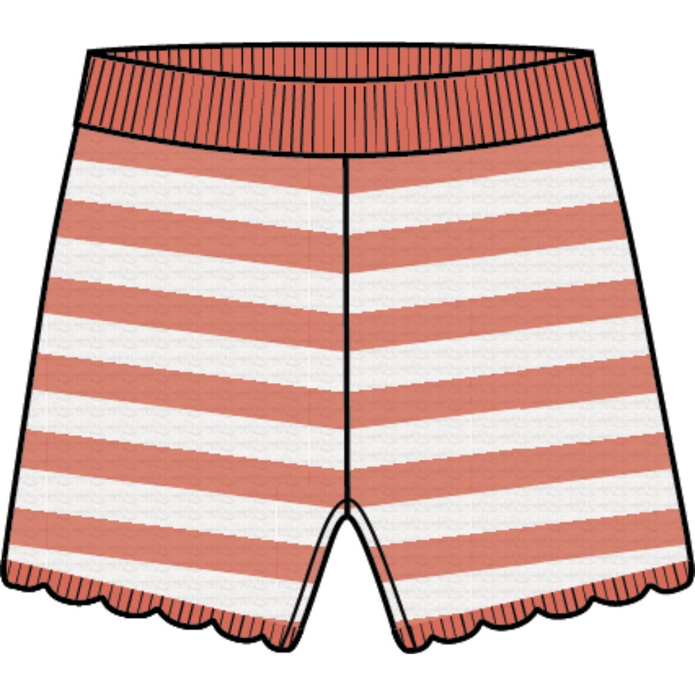 Coral Knit Shorts