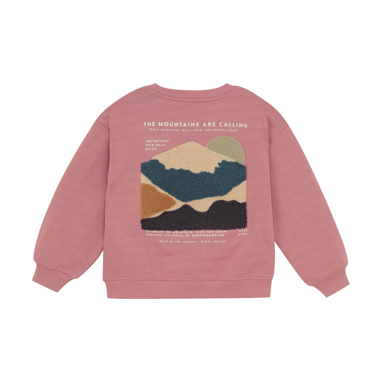 Mountain Oversized Graphic Sweatshirt