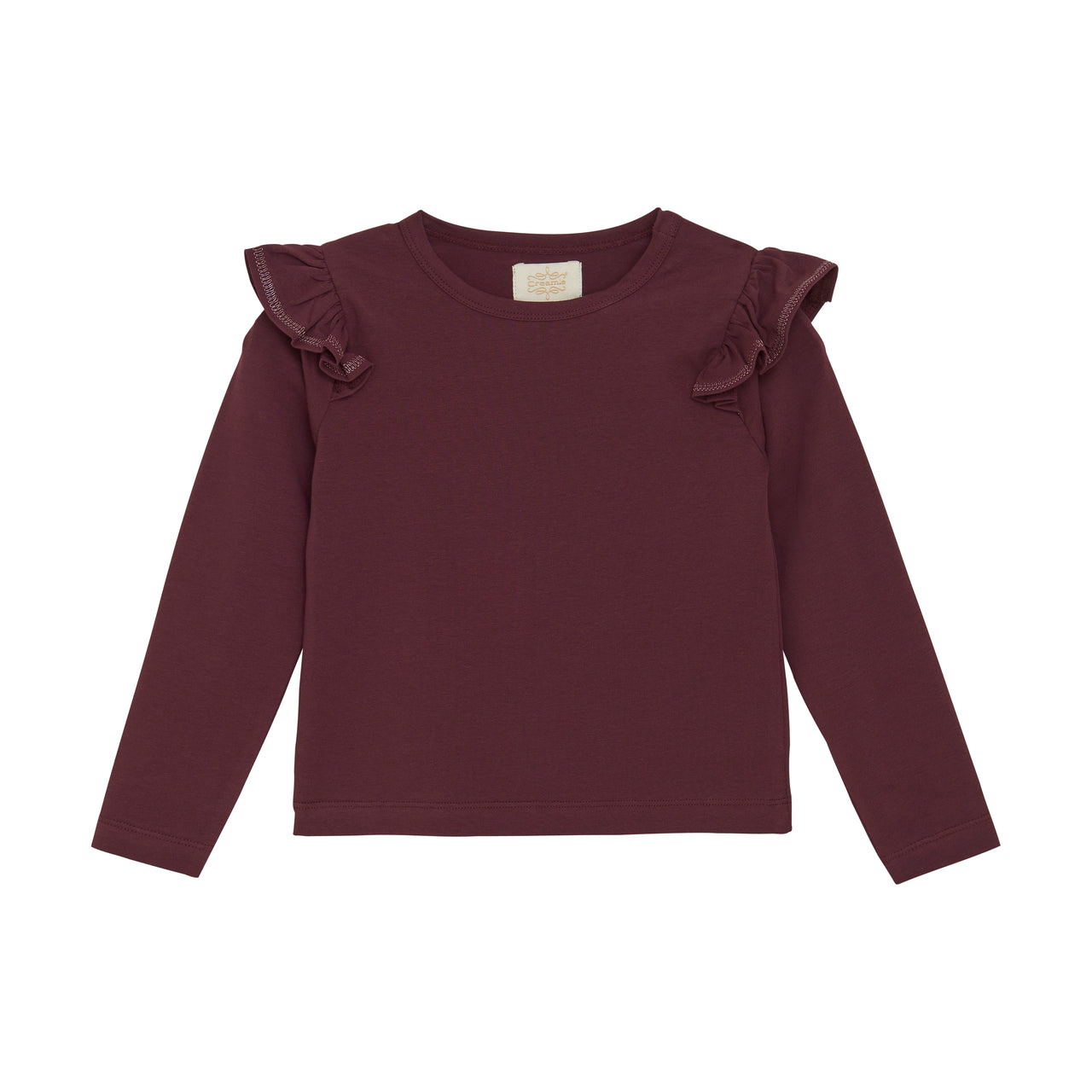 Vineyard Wine Long Sleeve Ruffle T-Shirt