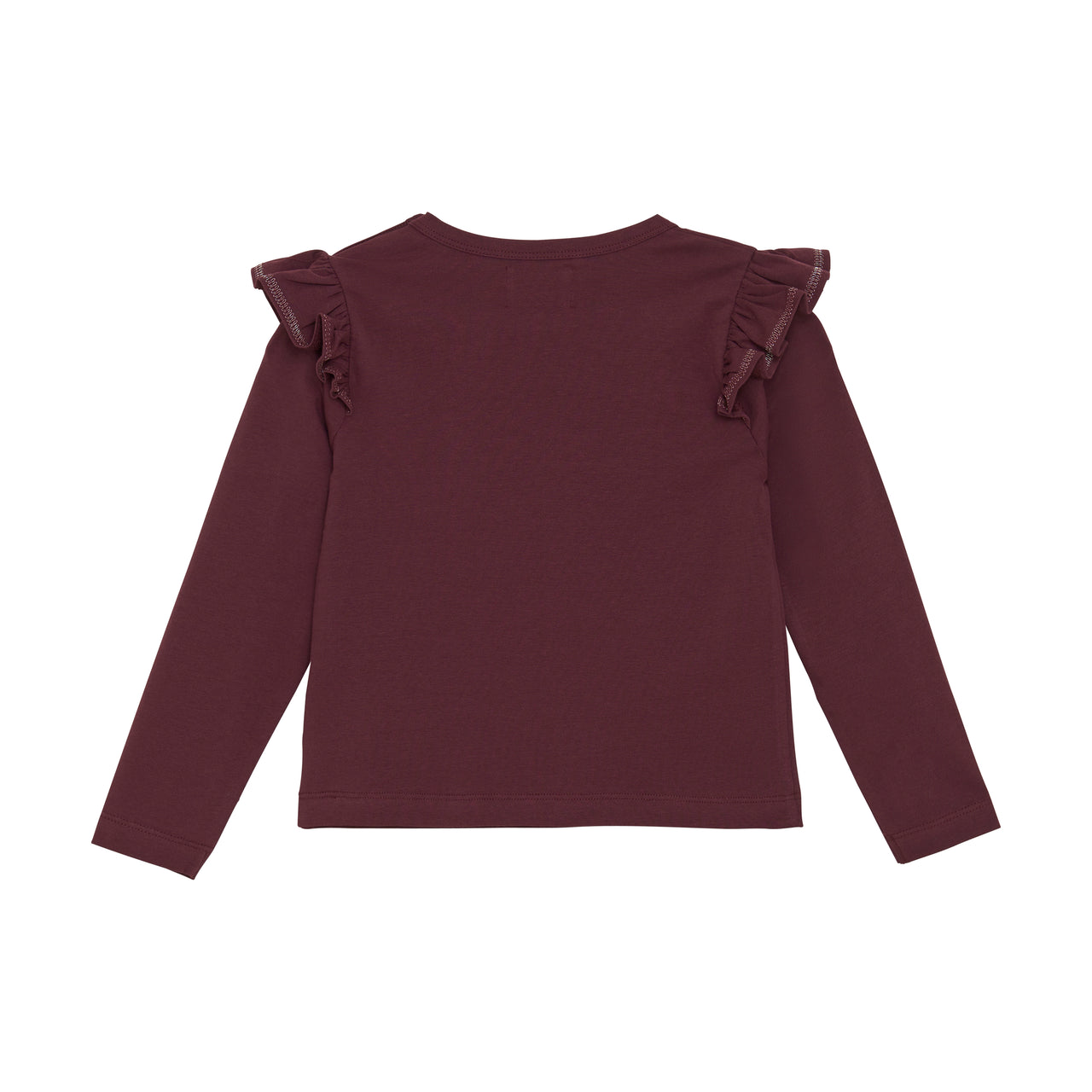 Vineyard Wine Long Sleeve Ruffle T-Shirt