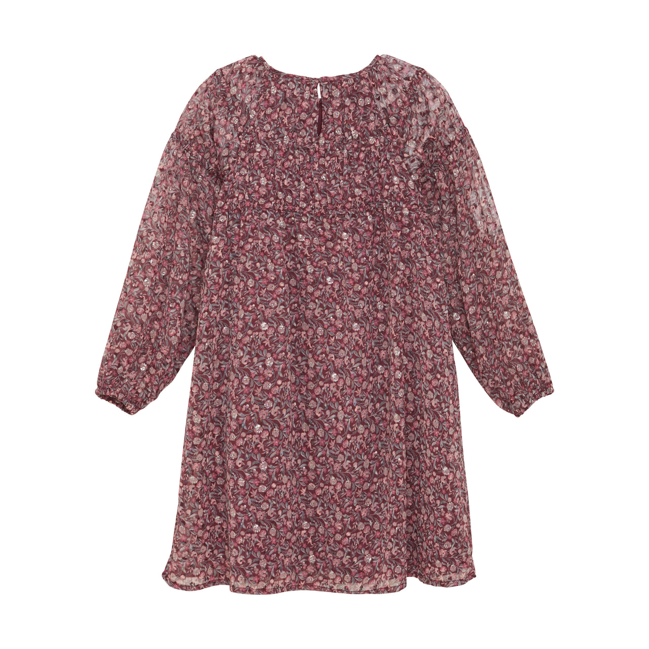 Vineyard Wine Dobby Floral Dress