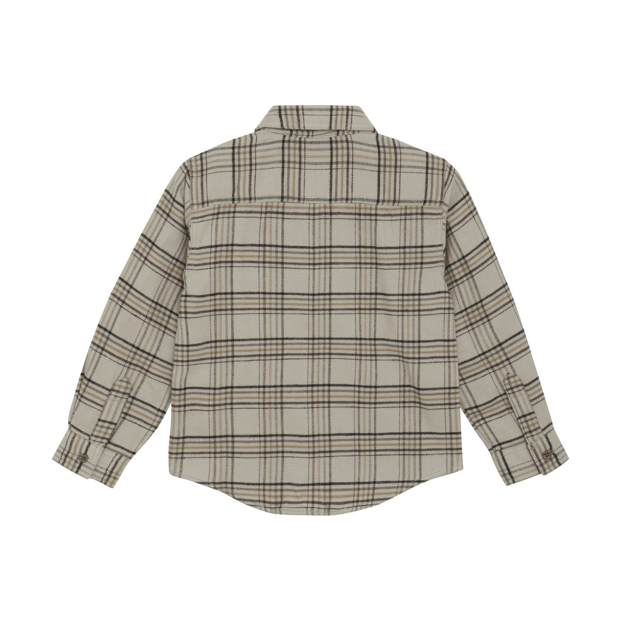 Oxford Tan Check Button Down