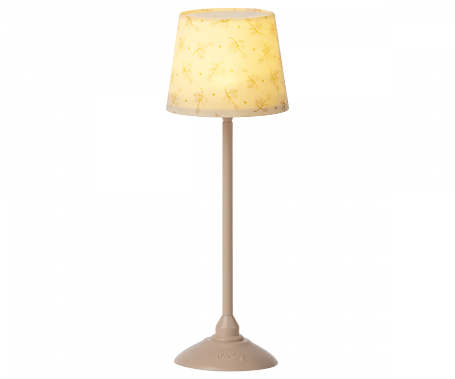 Miniature Floor Lamp, Powder - Maileg