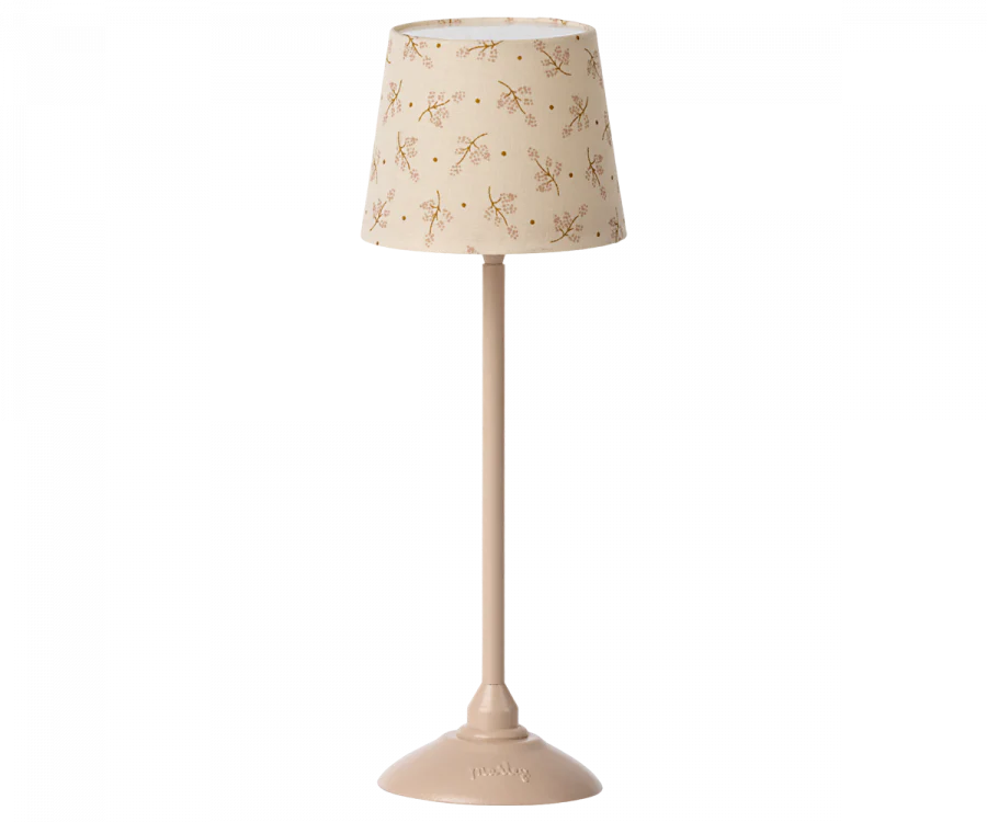 Miniature Floor Lamp, Powder - Maileg