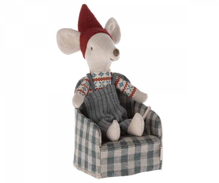 Chair, Mouse - Green - Maileg