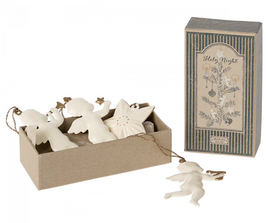 Holy Night - Metal Ornament Set