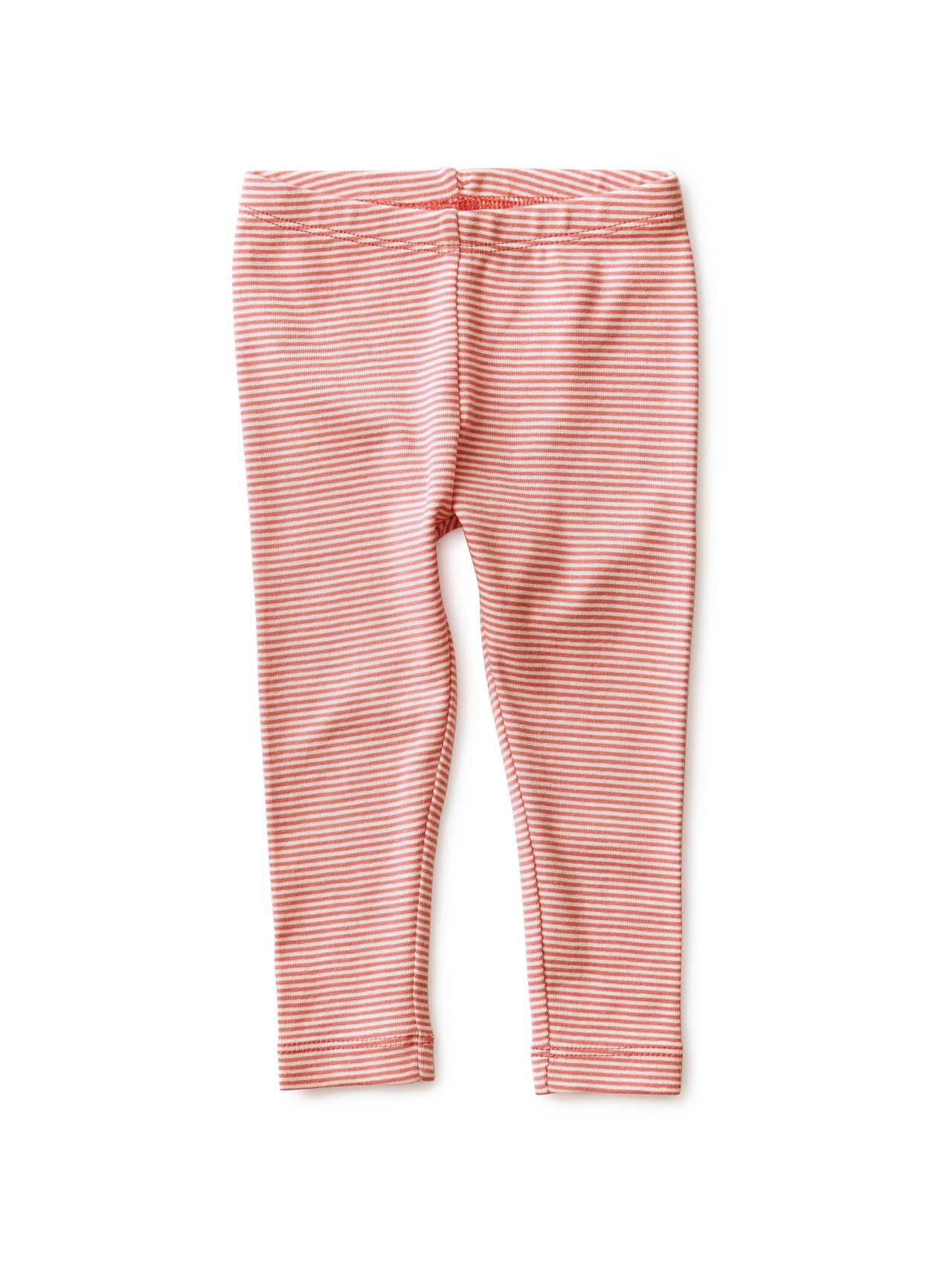 Striped Baby Leggings - Desert Rose
