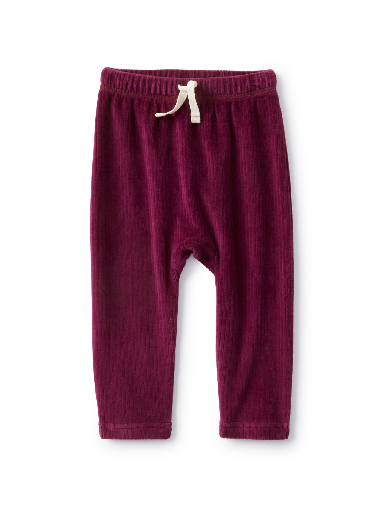 Velour Baby Pants- Cosmic Berry