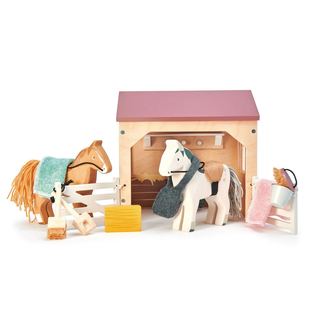 The Stables - Horse Set
