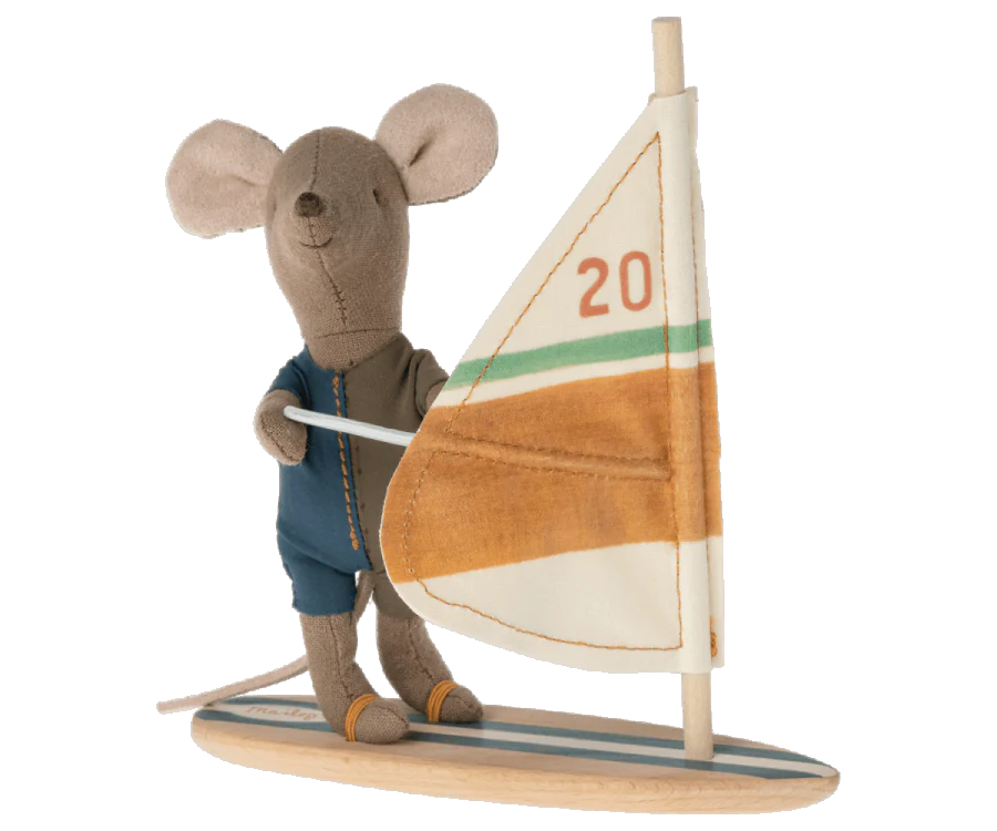 Maileg Beach Mice - Little Brother Surfer