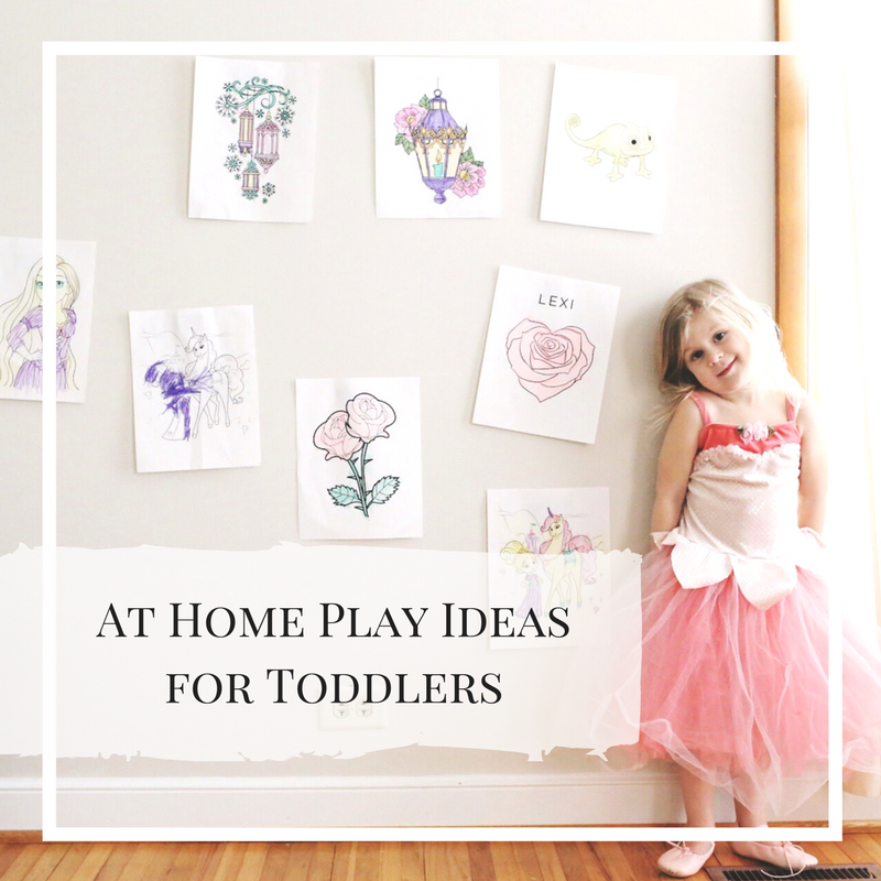 At Home Play - 5 Fun Ways to Pass the Day with Toddlers