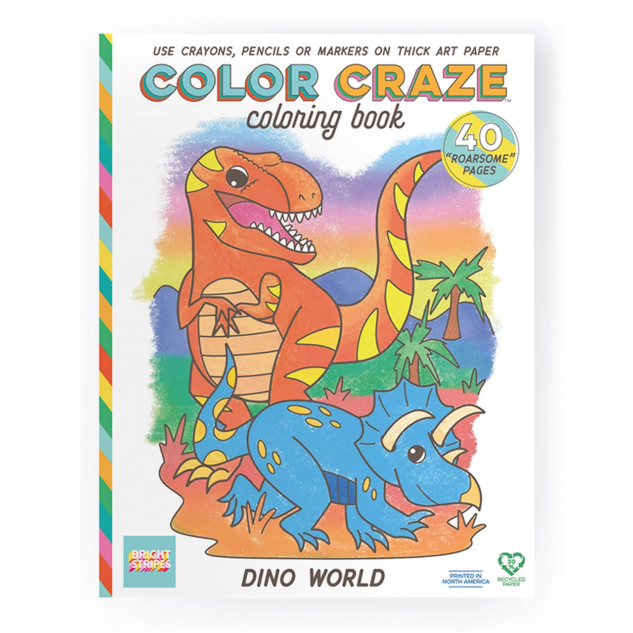 Color Craze - Dino Coloring Book