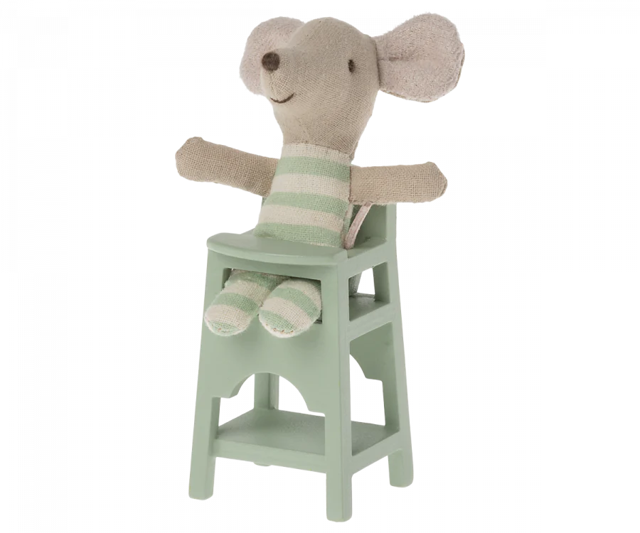 High Chair, Mouse- Mint