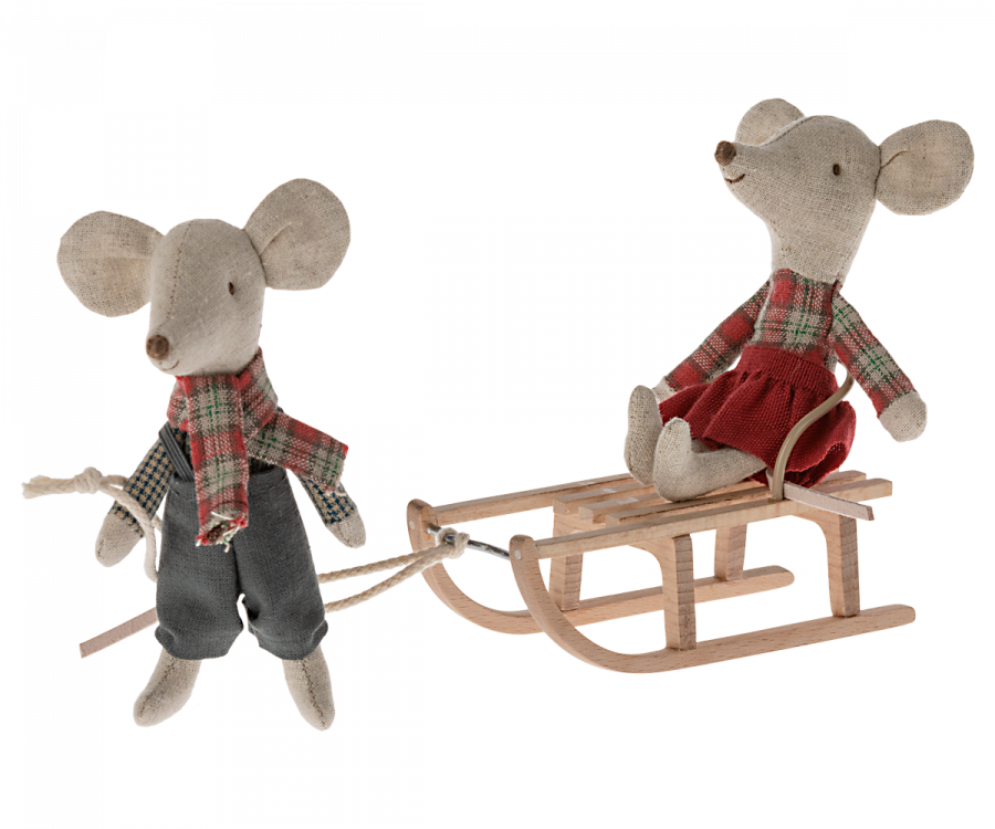 Maileg Sled - Mouse