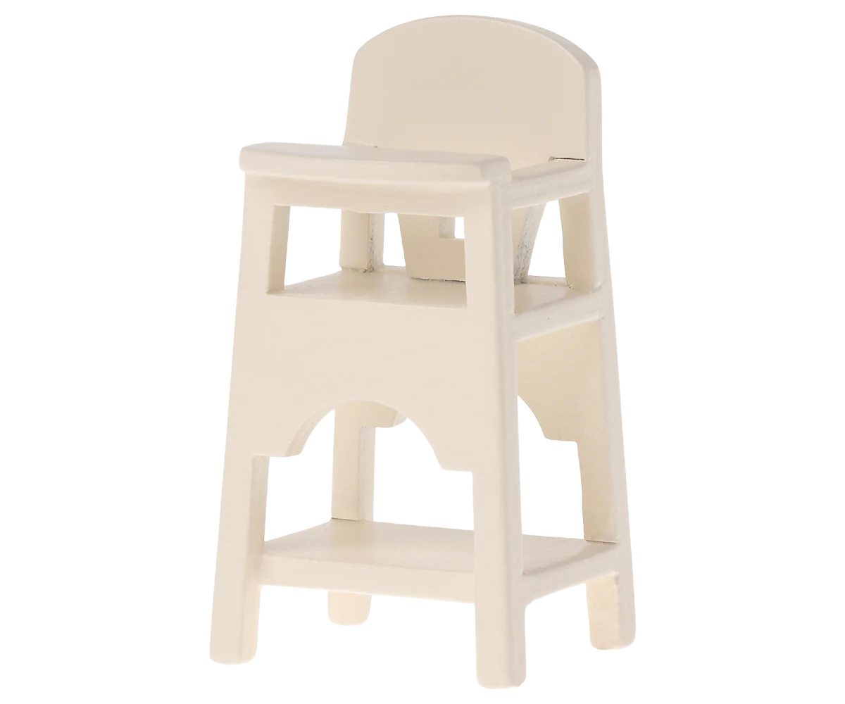 High Chair, Mouse- Off-White
