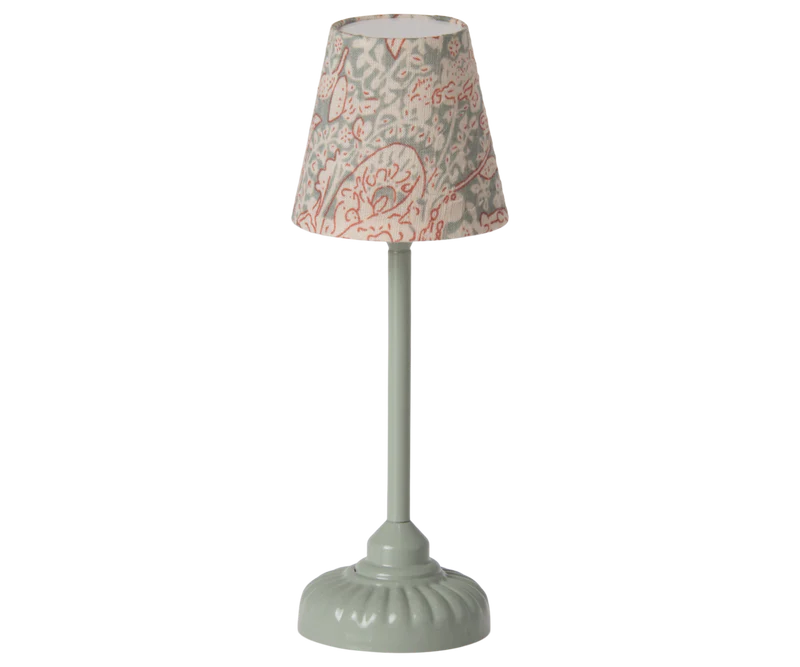 Vintage floor lamp, Mouse - Mint - Maileg