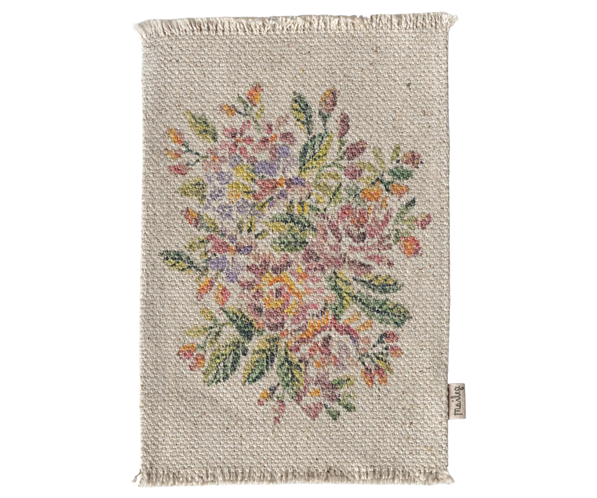 Rug, Flowers- Medium